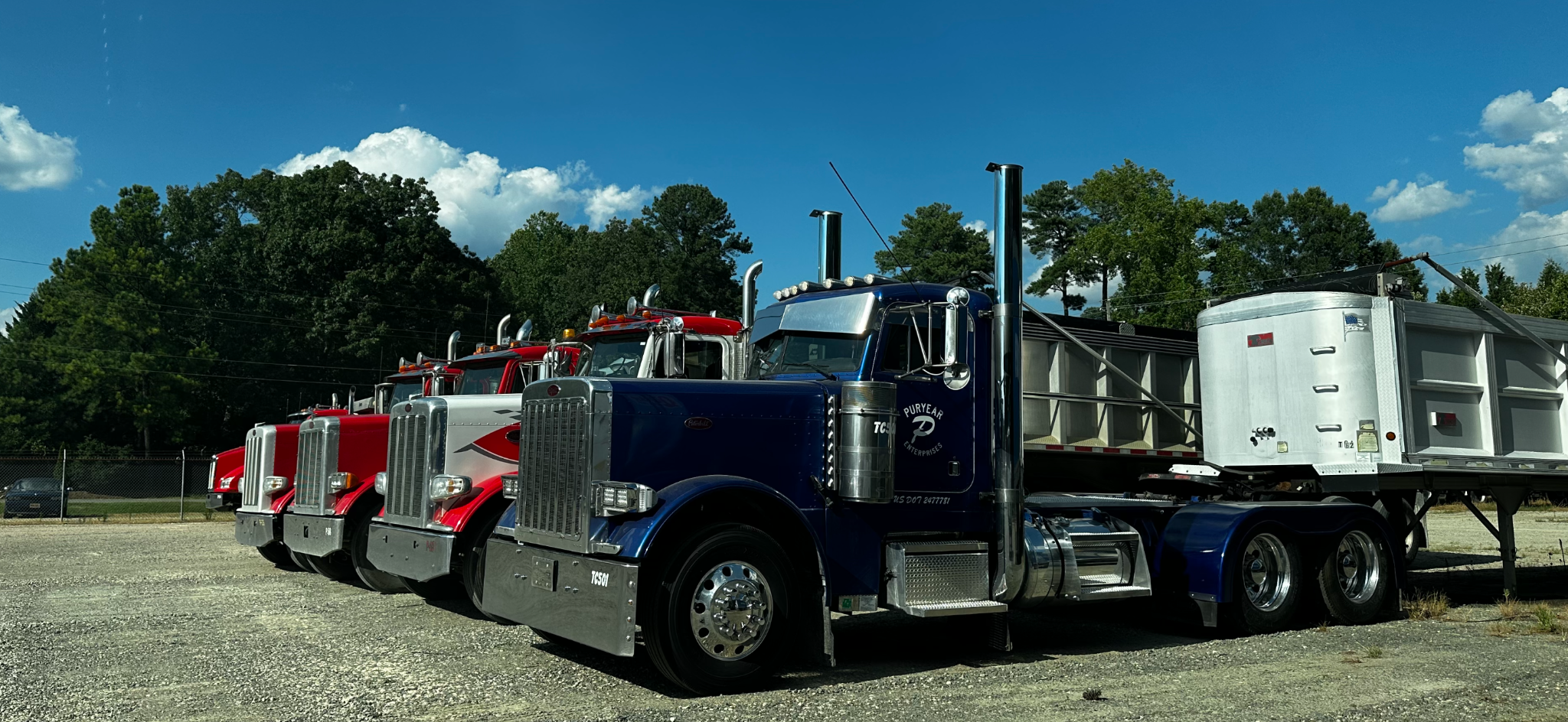 Dump-truck fleet